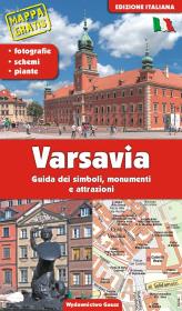 Warszawa. Przewodnik po symbolach, zabytkach i atrakcjach wer. włoska wyd. 2023. Autor: Adam Dylewski. Dadada.pl Okładka książki Warszawa. Przewodnik po symbolach, zabytkach i atrakcjach wer. włoska wyd. 2023
