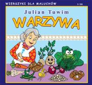 Warzywa. Autor: Julian Tuwim. Dadada.pl Okładka książki Warzywa