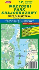 Wdzydzki Park krajobrazowy mapa turystyczna 1:40 000. Wydawca: Wydawnictwo Kartograficzne. Dadada.pl Opakowanie Wdzydzki Park krajobrazowy mapa turystyczna 1:40 000