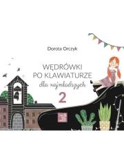 Wędrówki po klawiaturze dla najmłodszych 2. Autor: Dorota Orczyk. Dadada.pl Okładka książki Wędrówki po klawiaturze dla najmłodszych 2