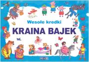 Okładka książki Wesołe kredki. Kraina bajek