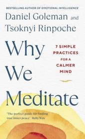 Okładka książki Why We Meditate