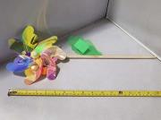 Opakowanie Wiatrak kwiatek 42cm MIX