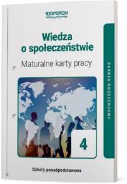 Wiedza o społeczeństwie maturalne karty pracy 4 liceum i technikum zakres rozszerzony. Autor: Iwona Walendziak, Walczyk Mikołaj. Dadada.pl Okładka książki Wiedza o społeczeństwie maturalne karty pracy 4 liceum i technikum zakres rozszerzony