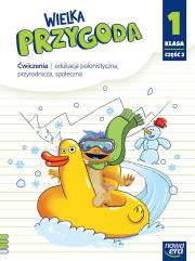 Okładka książki WIELKA PRZYGODA NEON klasa 1 część 3 Zeszyt ćwiczeń zintegrowanych EDYCJA 2023-2025