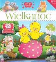 Okładka książki Wielkanoc. Naklejki z brokatem