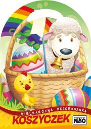 Okładka książki Wielkanocna kolorowanka. Koszyczek