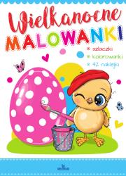 Wielkanocne malowanki. Autor: Matusiak Monika. Dadada.pl Okładka książki Wielkanocne malowanki