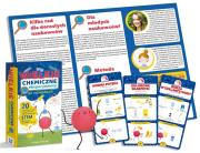 Wielkie chemiczne eksperymenty dla najmłodszych!. Autor: Megan Olivia Hall, Ewa Brzychcy. Dadada.pl Okładka książki Wielkie chemiczne eksperymenty dla najmłodszych!