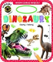 Okładka książki Wiemy coraz więcej. Dinozaury