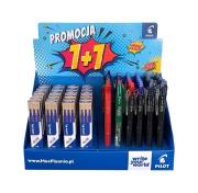 Opakowanie Wkład 108szt nieb. + długopis 36szt FriXion Displa