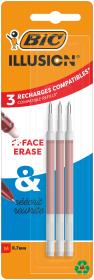 Wkład BIC Illusion Gel czerwony blister 3szt.. Wydawca: Bic. Dadada.pl Opakowanie Wkład BIC Illusion Gel czerwony blister 3szt.