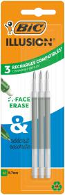 Wkład BIC Illusion Gel zielony blister 3szt.. Wydawca: Bic. Dadada.pl Opakowanie Wkład BIC Illusion Gel zielony blister 3szt.