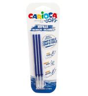 Wkład do długopisu wymaz. Oops niebieski 3szt. Wydawca: Carioca. Dadada.pl Opakowanie Wkład do długopisu wymaz. Oops niebieski 3szt