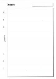 Opakowanie Wkład do organizera K notes ANTRA