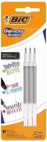 Wkład żelowy Gel-ocity Illusion czarny 3szt. Wydawca: Bic. Dadada.pl Opakowanie Wkład żelowy Gel-ocity Illusion czarny 3szt