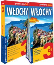 Włochy przewodnik 3w1 przewodnik + atlas + mapa. Autor: Marta Lasota, Marta Natalia Wróblewska, Wojciech Wąsowicz, Kowalska Kamila, Fundowicz Agnieszka. Dadada.pl Okładka książki Włochy przewodnik 3w1 przewodnik + atlas + mapa