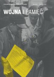 Wojna i Pamięć nr 4. Wydawca: Muzeum II Wojny Światowej. Dadada.pl Opakowanie Wojna i Pamięć nr 4