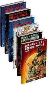 Wojownicze Żółwie Ninja 1-6. Autor: TOM WALTZ, Eastman Kevin, Dan Duncan. Dadada.pl Okładka książki Wojownicze Żółwie Ninja 1-6