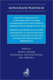 Okładka książki Wolność działalności gospodarczej...