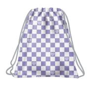 Opakowanie Worek na obuwie Backup Fioletowa szachownica WOB6A29