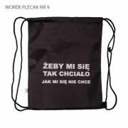 Opakowanie Worek plecak