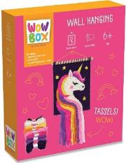 Opakowanie Wow Box. Zestaw makrama Jednorożec