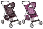 Opakowanie Wózek dla lalek czarno-różowy