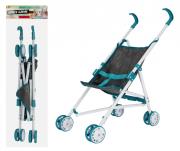 Opakowanie Wózek parasolka dla lalek metalowy szary