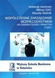 Współczesne zarządzanie bezpieczeństwem cz.1. Autor:   Praca zbiorowa. Dadada.pl Okładka książki Współczesne zarządzanie bezpieczeństwem cz.1