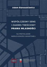 Okładka książki Współczesny sens i zakres treściowy prawa...