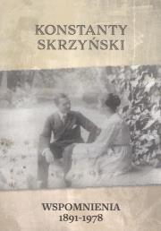 Okładka książki Wspomnienia 1891-1978 Konstanty Skrzyński /ASP Adam Skrzyński