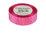 Opakowanie Wstążka satynowa wielkanocna różowa 25mmx22m