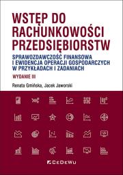 Okładka książki Wstęp do rachunkowości przedsiębiorstw. Sprawozdawczość finansowa i ewidencja operacji gospodarczych