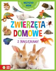 Wszystko wiem! Zwierzęta domowe. Autor: brak autora. Dadada.pl Okładka książki Wszystko wiem! Zwierzęta domowe