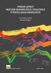 Okładka książki Wybrane aspekty procesów ekonomicznych...