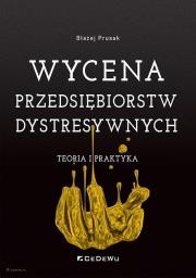 Okładka książki Wycena przedsiębiorstw dystresywnych