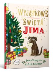 Wyjątkowe święta Jima. Autor: Emma Thompson. Dadada.pl Okładka książki Wyjątkowe święta Jima