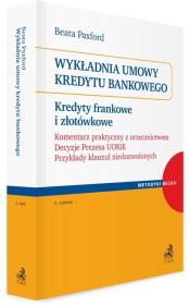 Okładka książki Wykładnia umowy kredytu bankowego w.2