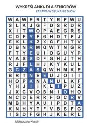 Opakowanie Wykreślanka - niebieska