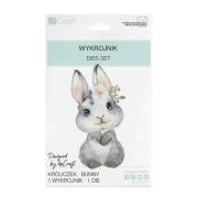 Wykrojnik Króliczek 1 szt.. Wydawca: DP CRAFT. Dadada.pl Opakowanie Wykrojnik Króliczek 1 szt.