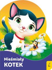 Okładka książki Wykrojnik. Nieśmiały kotek