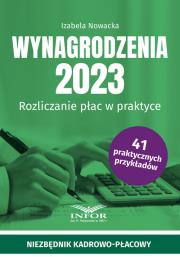 Okładka książki Wynagrodzenia 2023.
