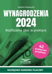 Okładka książki Wynagrodzenia 2024