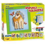 Opakowanie Wypukła malowanka Kucyk Islandzki + gra memory