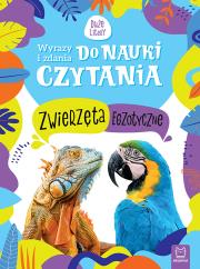 Okładka książki Wyrazy i zdania do nauki czytania. Zwierzęta