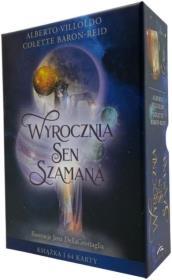 Wyrocznia Sen Szamana. Autor: Alberto Villoldo, Colette Baron-Reid. Dadada.pl Okładka książki Wyrocznia Sen Szamana