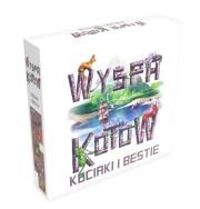 Wyspa kotów: Kociaki i bestie. Wydawca: Lucky Duck Games Polska. Dadada.pl Opakowanie Wyspa kotów: Kociaki i bestie