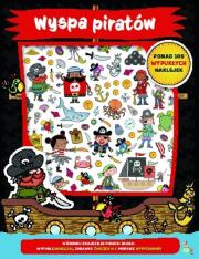 Okładka książki Wyspa piratów - 100 wypukłych naklejek