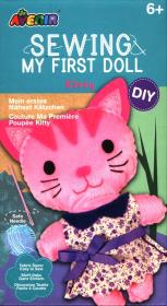 Wyszywanka Uszyj kotka. Wydawca: AVENIR. Dadada.pl Opakowanie Wyszywanka Uszyj kotka